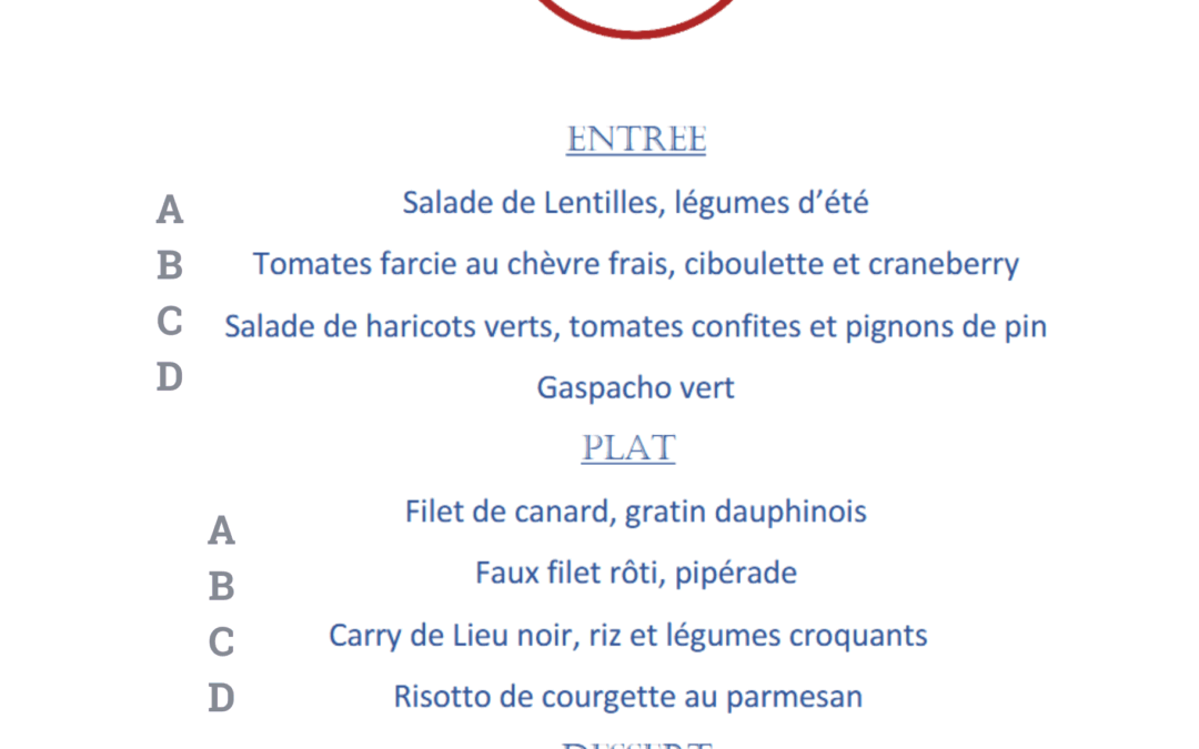 Semaine du 24 au 26 juillet