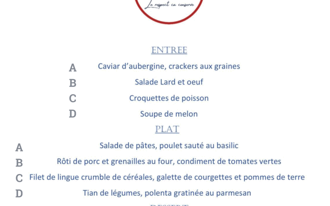 Semaine du 03 au 05 juillet